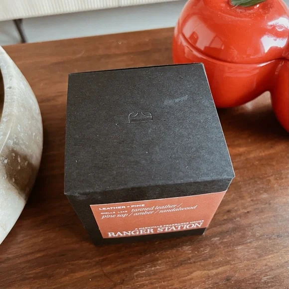 NIB Ranger Station 8.5oz Leather + Pine Candle - Picture 3 of 9